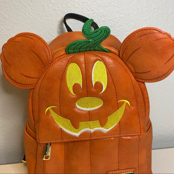 loungefly pumpkin mickey